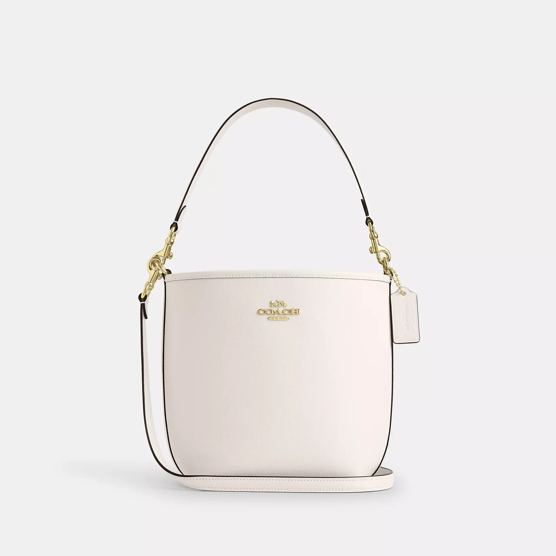 

Сумка-ведро Coach Outlet City, цвет Gold/Chalk