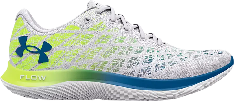 

Кроссовки Under Armour Flow Velociti Wind 2 White High Vis Yellow, белый