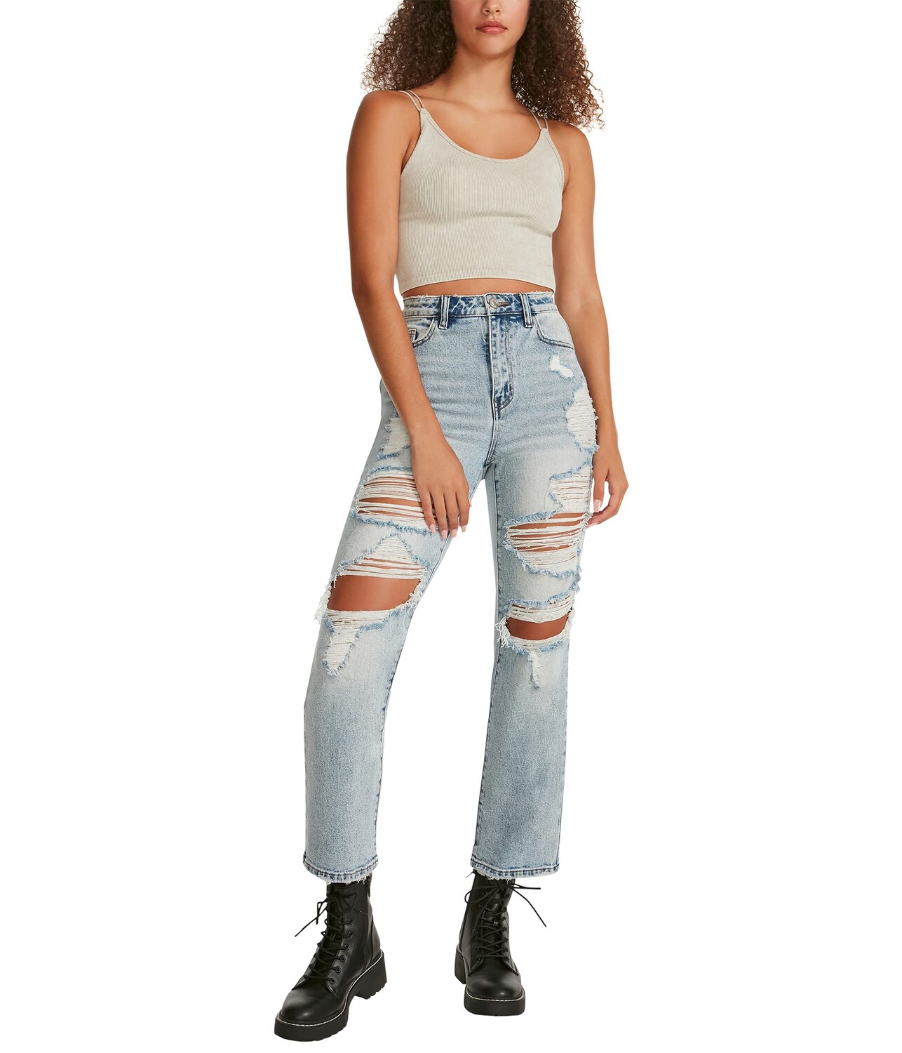 

Джинсы Madden Girl, Dad Jeans in Scarlett