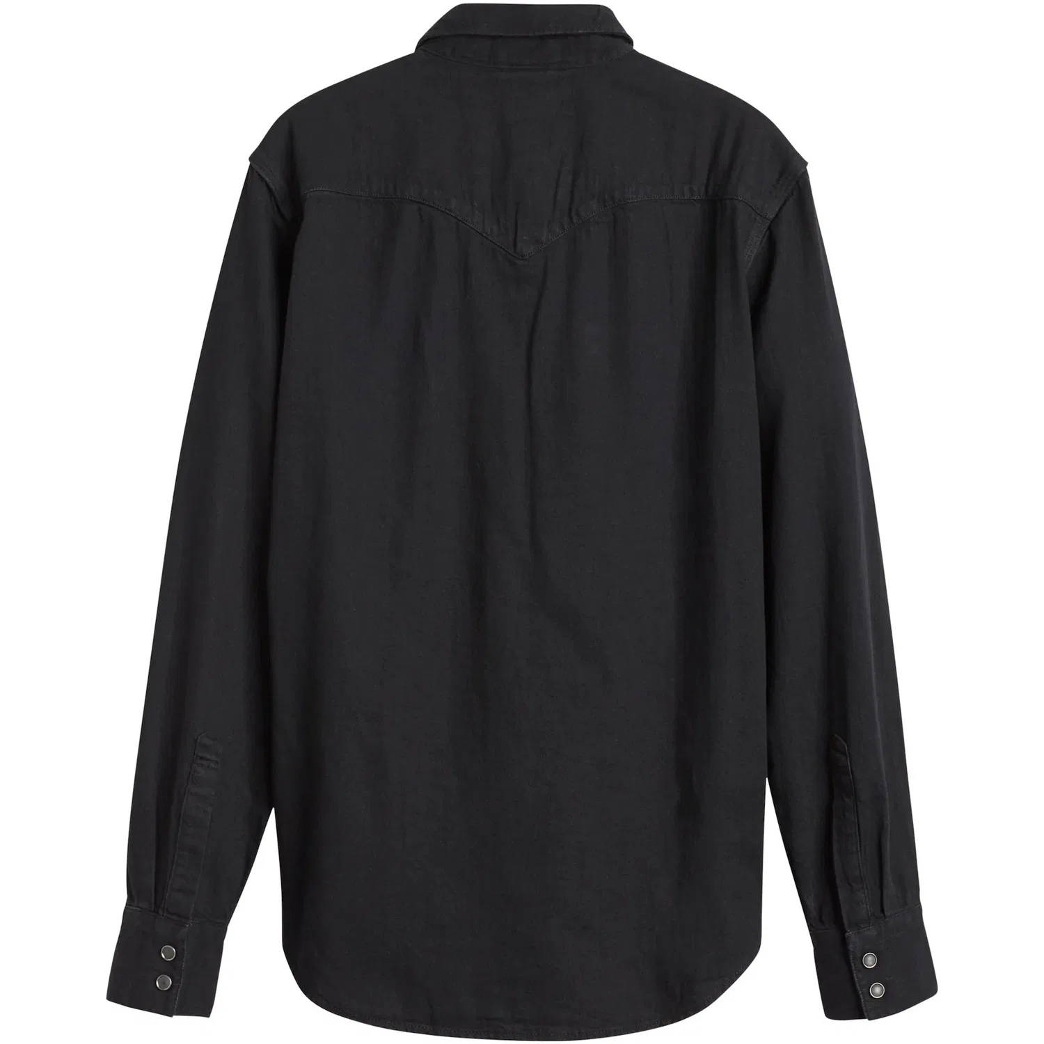 Мужская джинсовая рубашка с длинным рукавом Levi's, Black Denim — фото 4