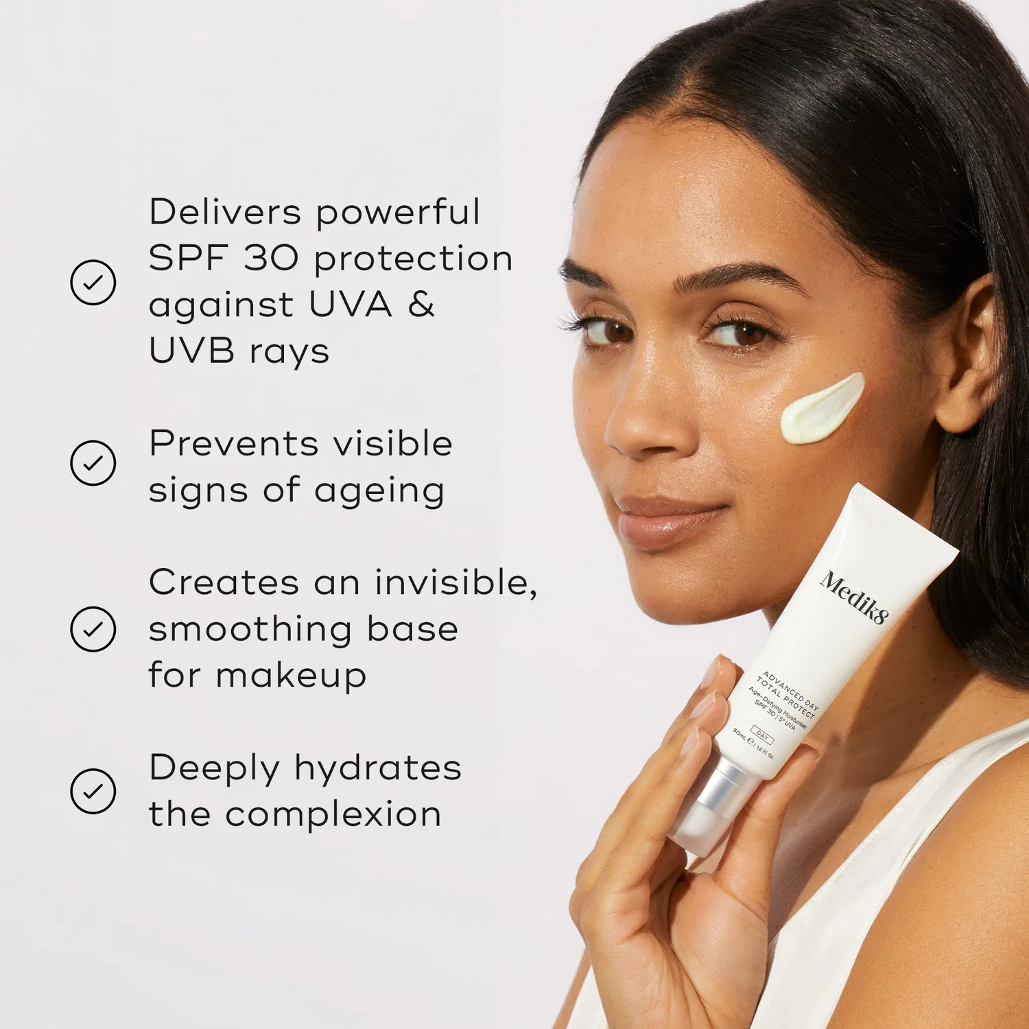 Крем для лица с SPF30 Advanced Day Total Protect Medik8, 50 мл — фото 2