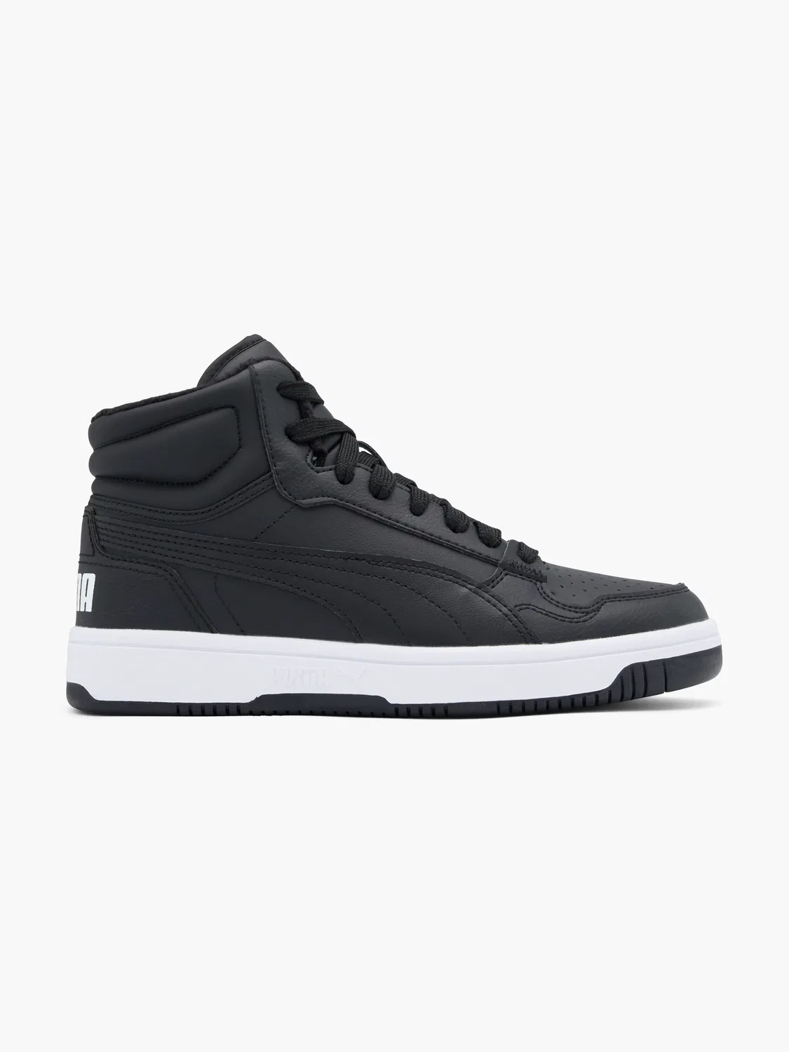 Детские кроссовки высокие PUMA REB-L MID WTR JR, черный