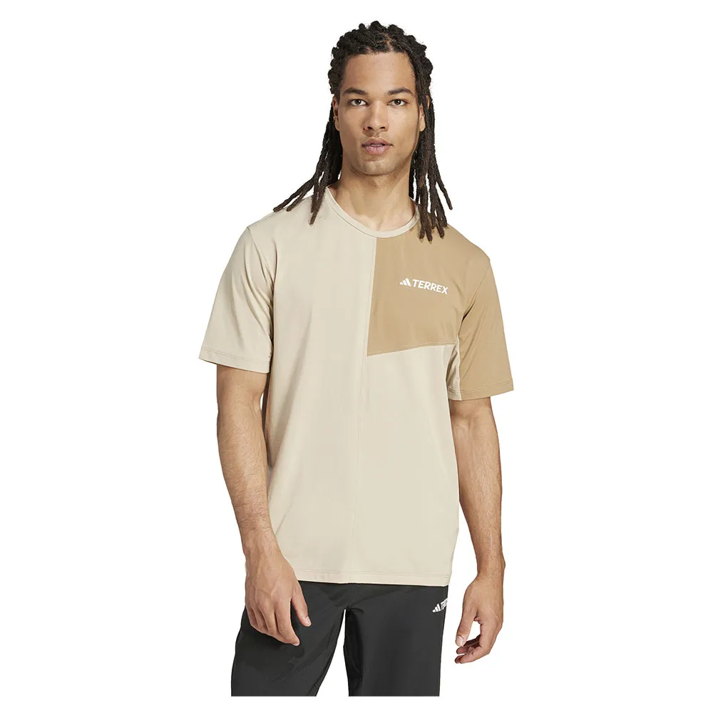 

Футболка с коротким рукавом adidas Terrex Multi Climacool, бежевый