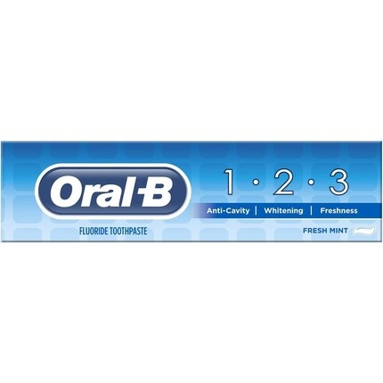 

123 Зубная паста Свежая мята 100мл, Oral-B