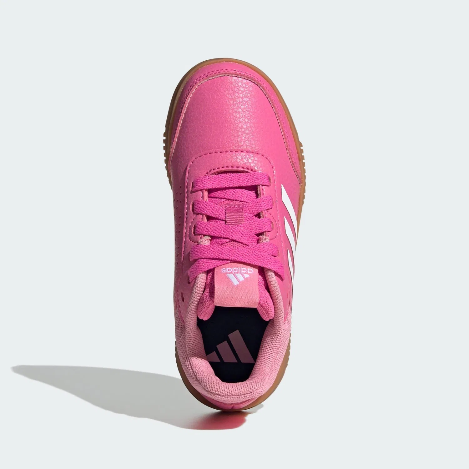 Детские кроссовки с шнуровкой Tensaur Sport Training Lace Adidas, Magentapink Weiss Hellrosa — фото 2