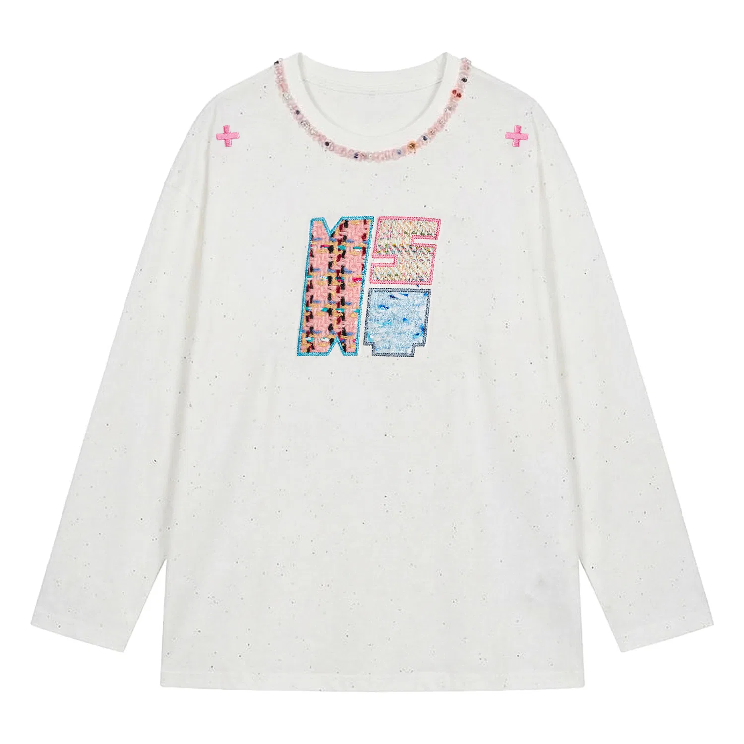 Детская футболка с круглым вырезом Unisex NSTNEW START, Ecru