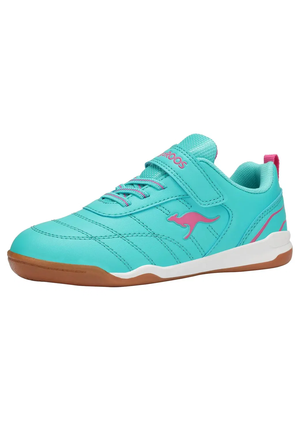 Детские кроссовки с липучкой K-RIDYARD EV KangaROOS, Ocean Pink