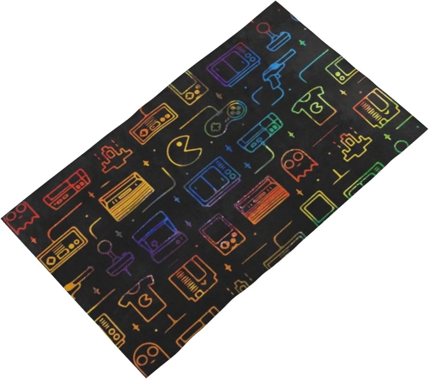 Игровое полотенце из микрофибры BONDIJ, 40x70 см, Черный — фото 2