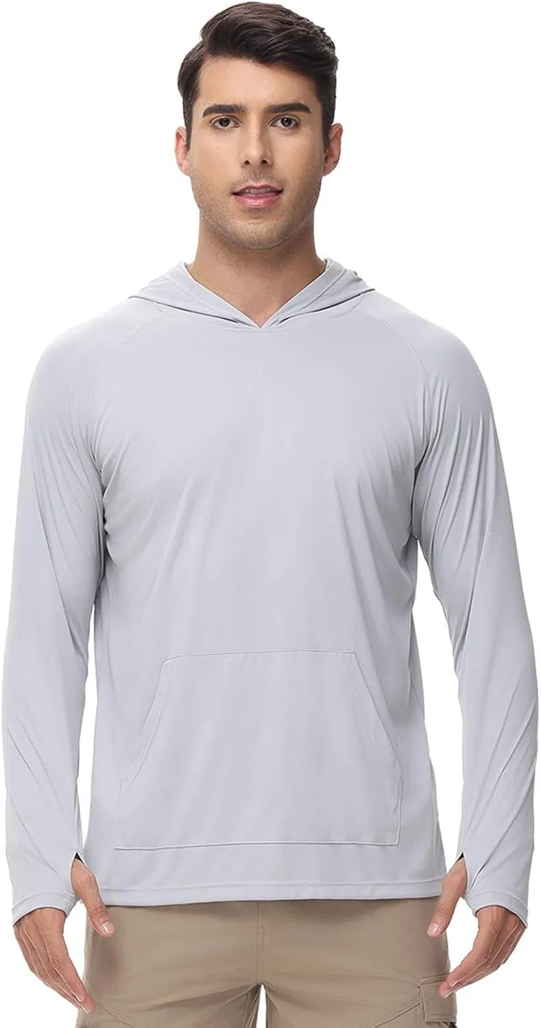 Мужская худи-футболка с капюшоном Regular Fit, Grey
