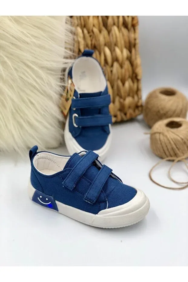 Детские туфли для девочек со светящейся подошвой Luffy Vicco, Blue