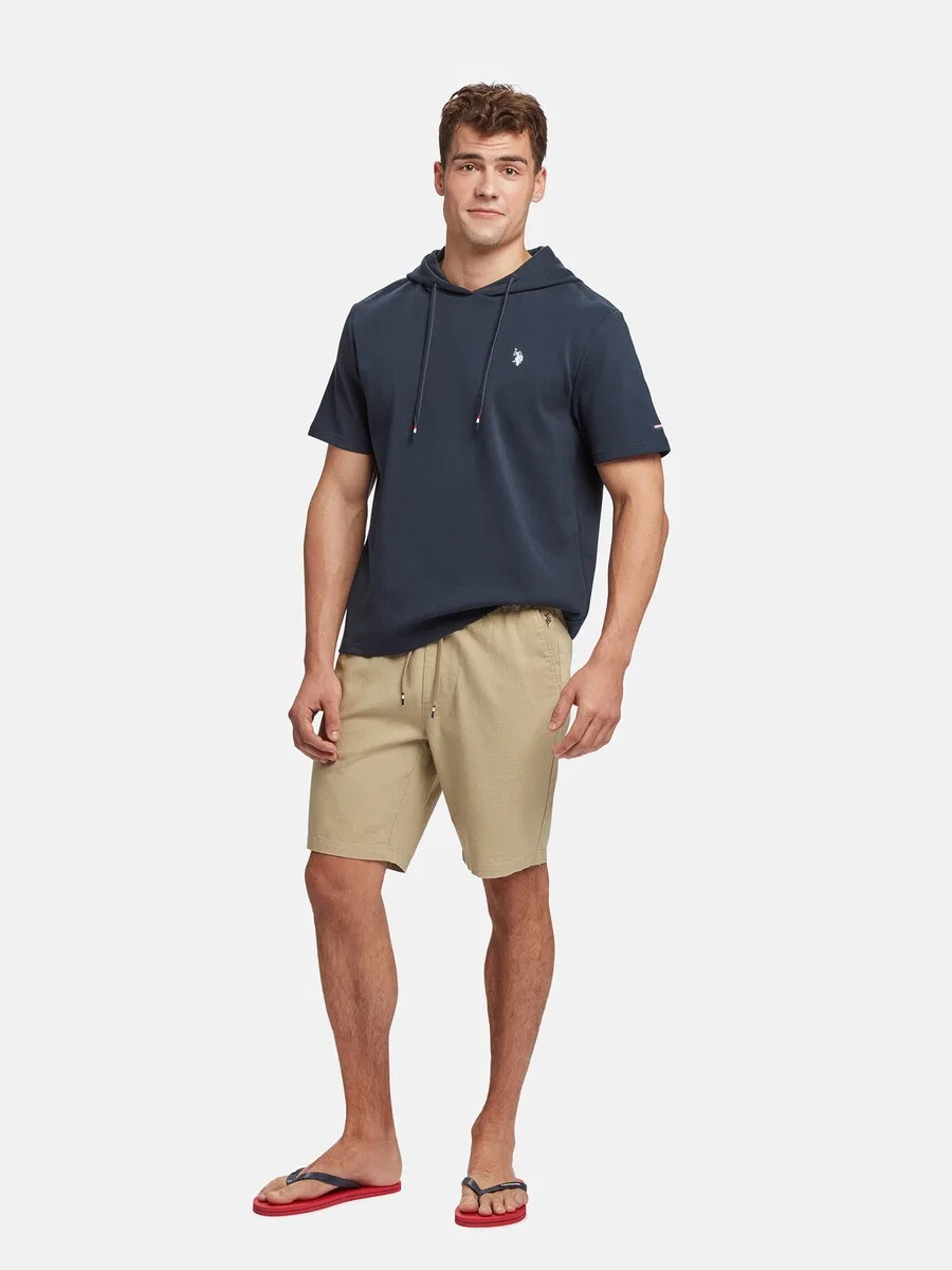 Шорты U.S. Polo Assn. Regular Pants 'UMJorge' бежевого цвета — фото 4