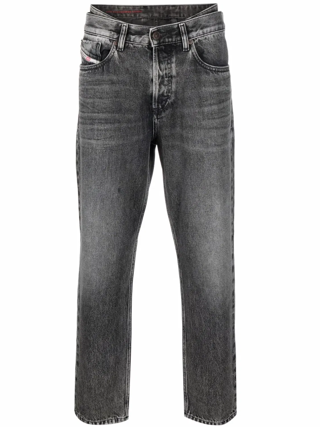 Таперованные Джинсы Diesel, серый