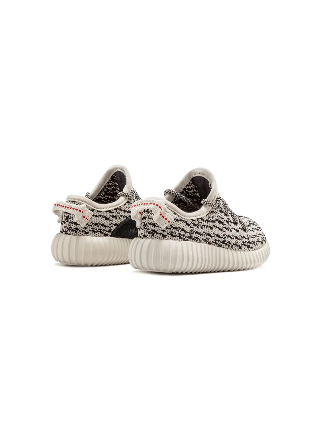 Кроссовки YEEZY Boost 350 "Turtle Dove" Adidas, белый/черный — фото 3