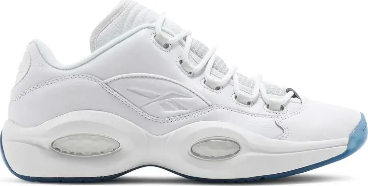 

Кроссовки question low 'white clear' Reebok, белый