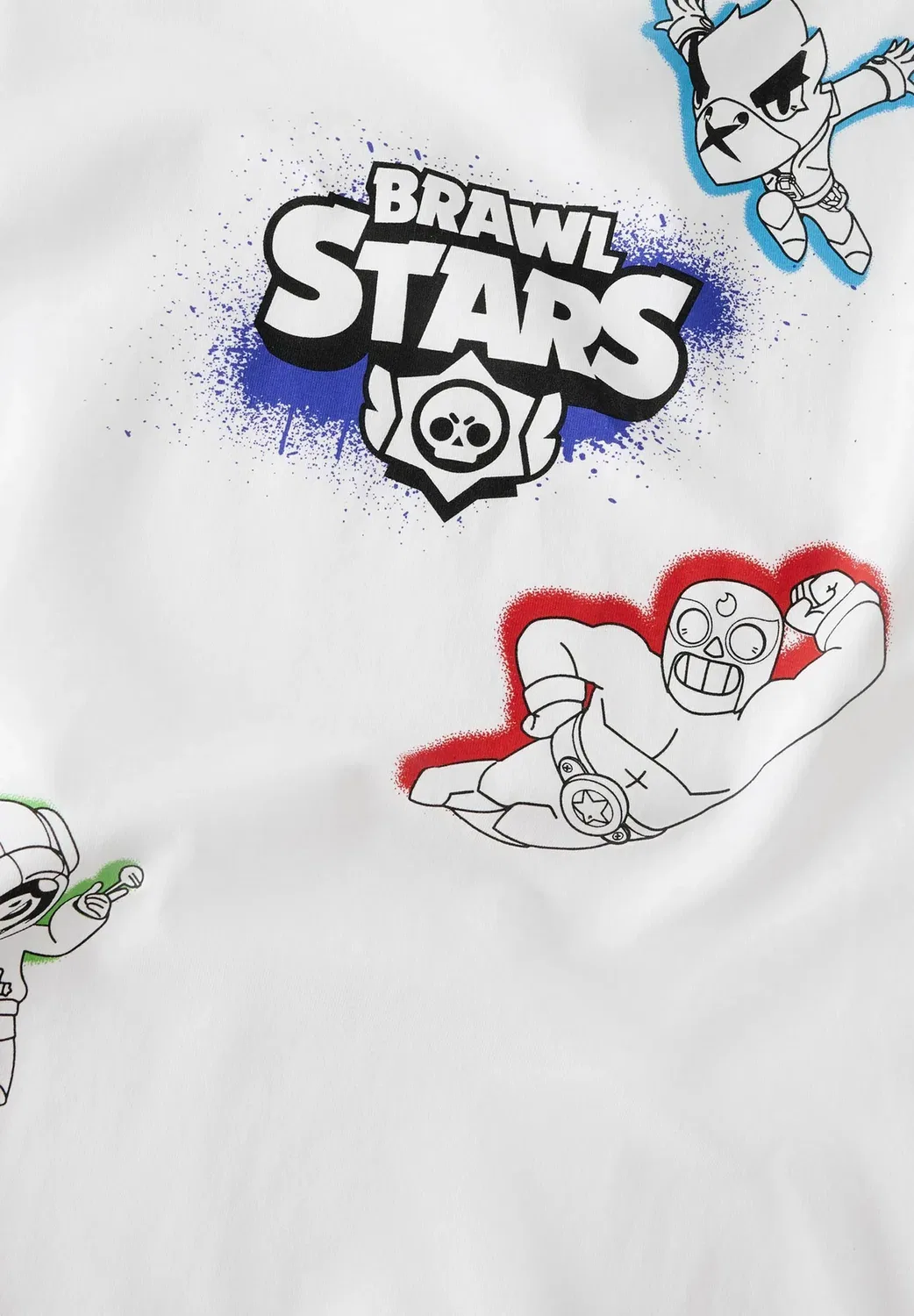 Футболка с принтом Brawl Stars Name It, Bright White — фото 3