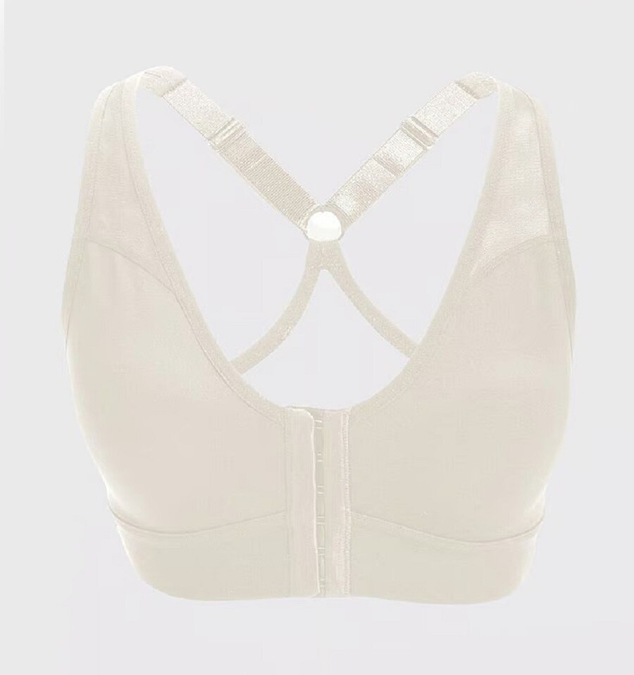 

Бюстгальтер AnaOno Bianca Front Closure Sports, белый
