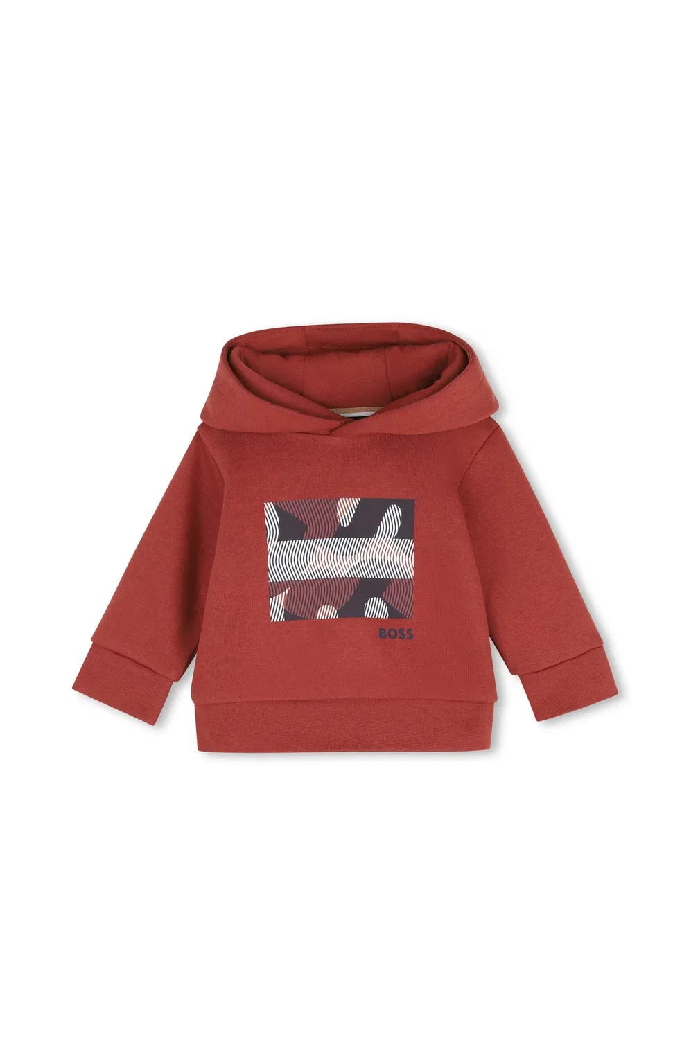 Толстовка с капюшоном Boss Kidswear, Rouge