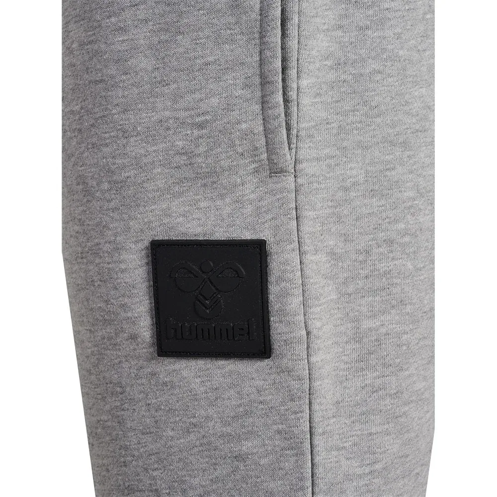 Детские шорты из органического хлопка hmlCLEAN ADJUSTABLE Hummel, Grey — фото 4