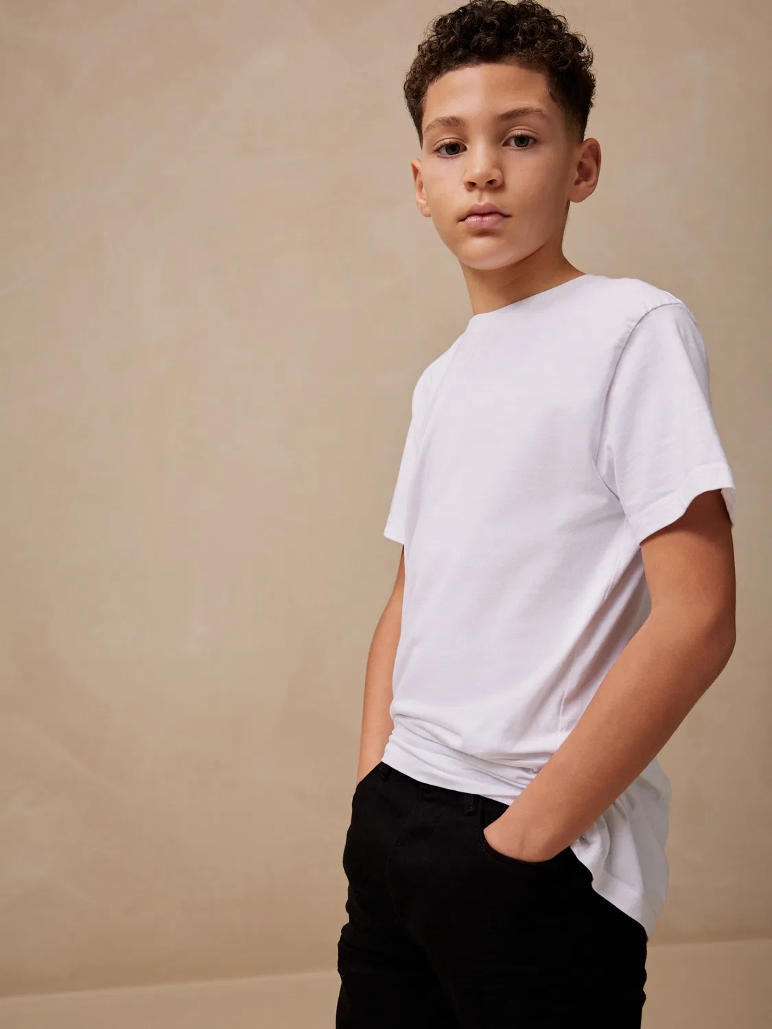 Футболка классическая Regular Fit, White Next, белый