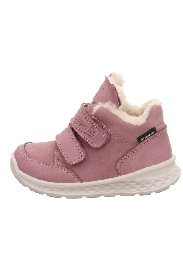 Детские ботинки для девочек без шнуровки Superfit, Pink — фото 2