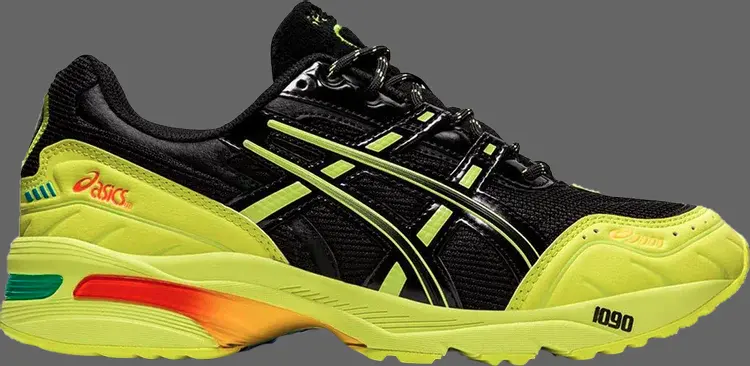 

Кроссовки iab studio x gel 1090 'black lime' Asics, черный