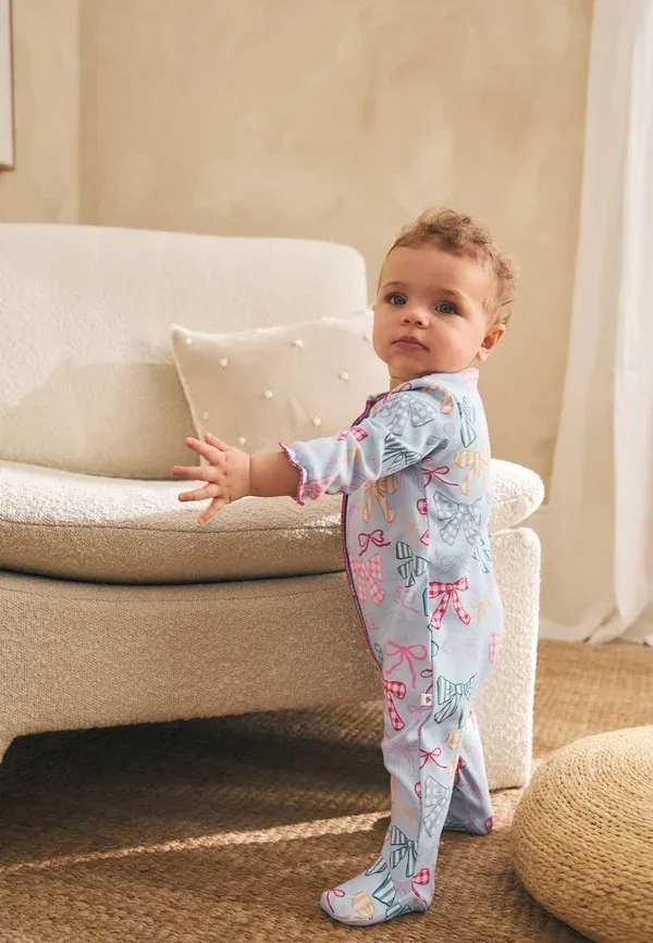 Комплект боди с принтом Regular fit Next blue, pink, синий/розовый