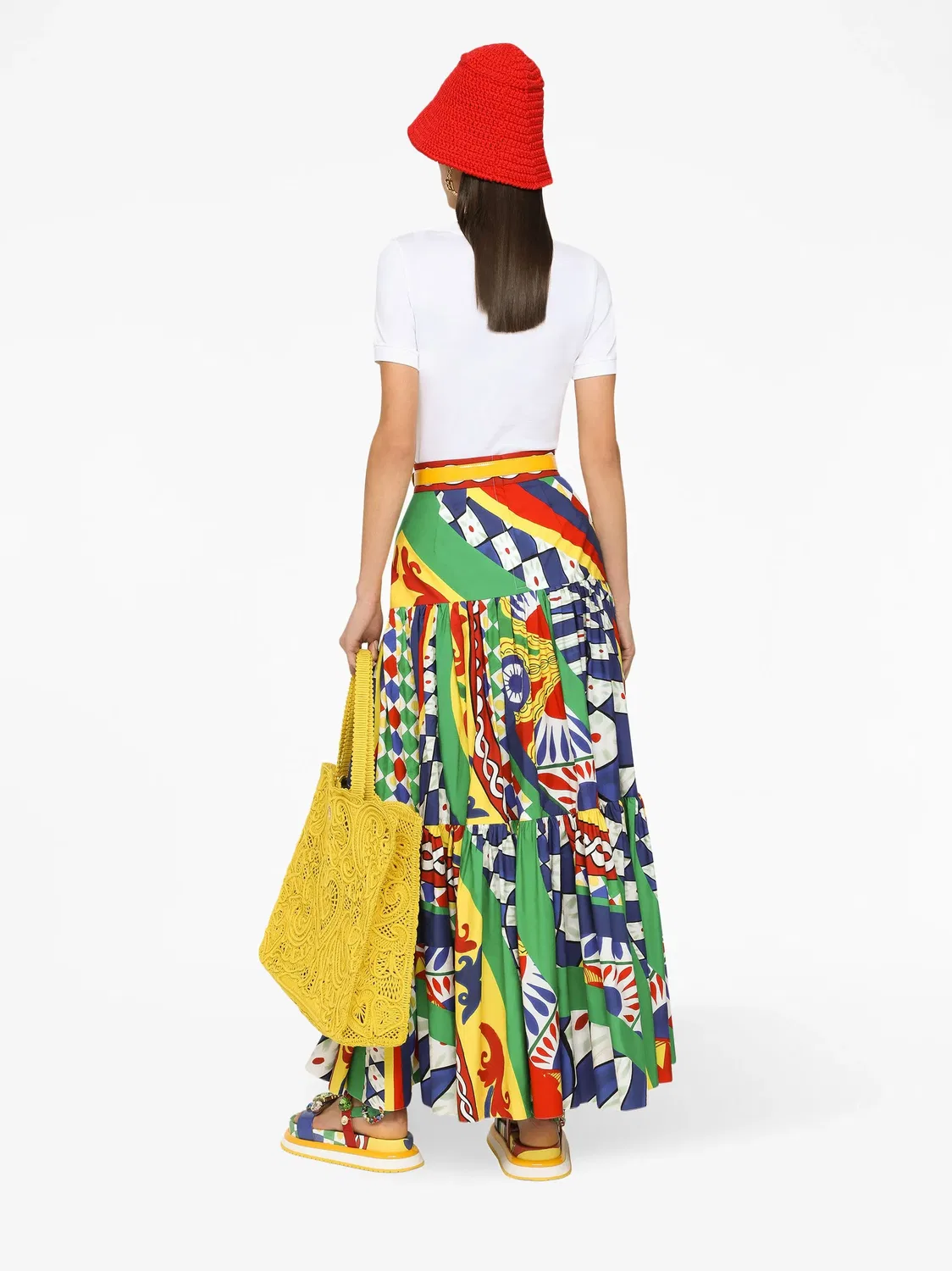 Dolce & Gabbana Футболка Essentials белая — фото 4