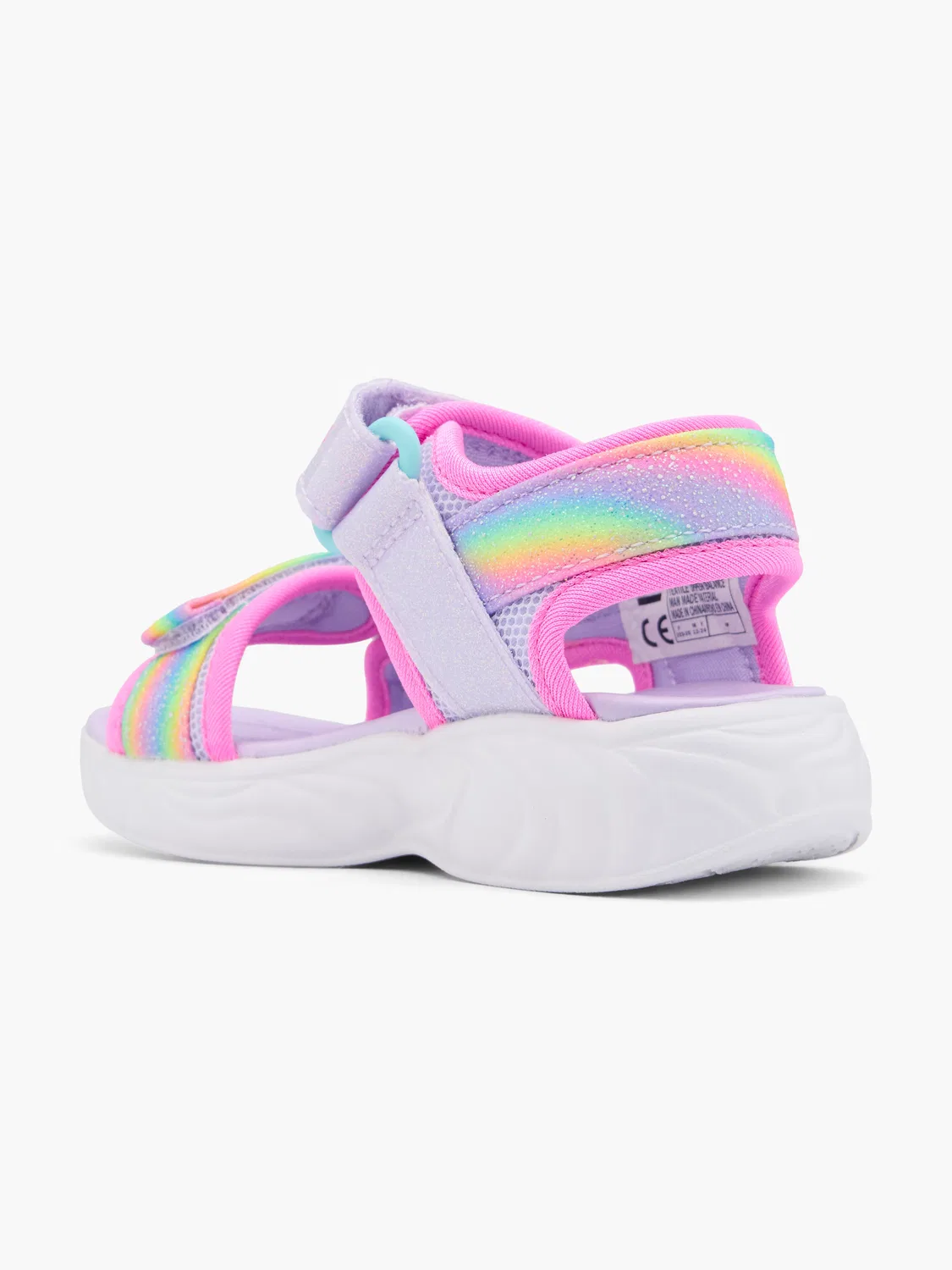 Детские сандалии с подсветкой Skechers, мультиколор — фото 3