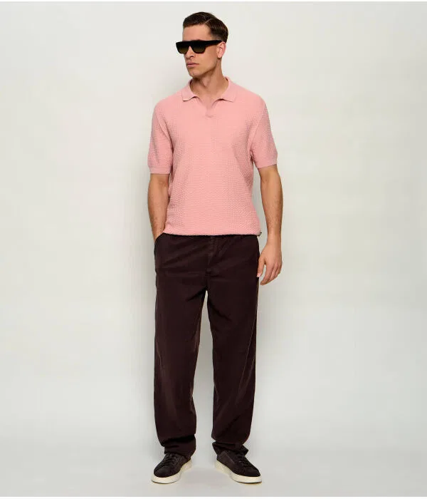 Мужское поло Regular Fit Polo H-Natalo BOSS, Rosa — фото 2
