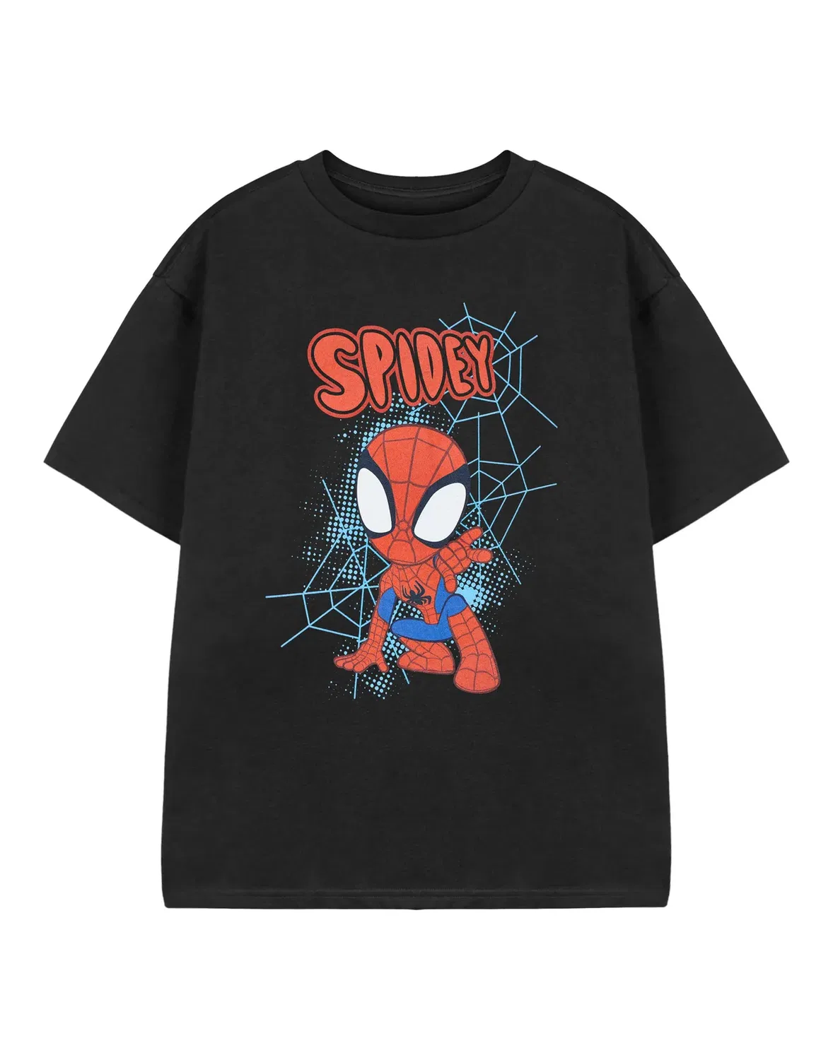Детская футболка с коротким рукавом Marvel, Black