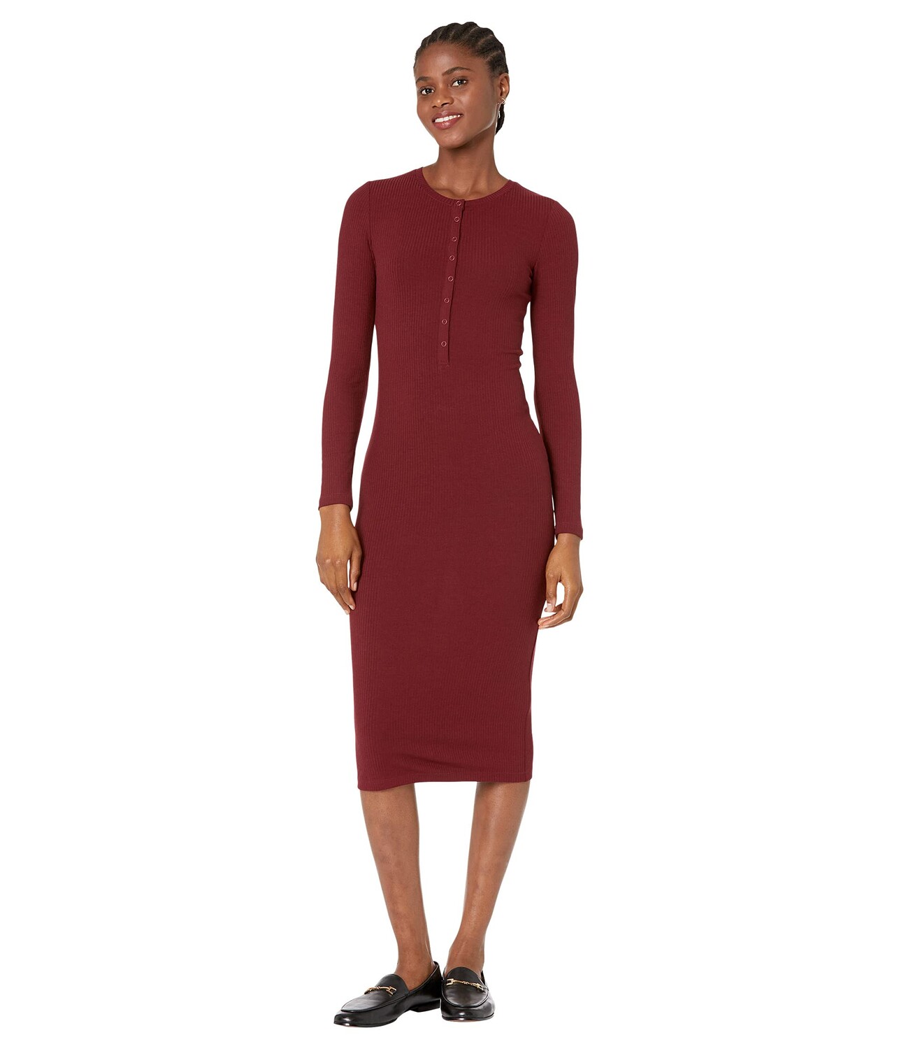 

Платье Bardot, Merissa Rib Midi Dress