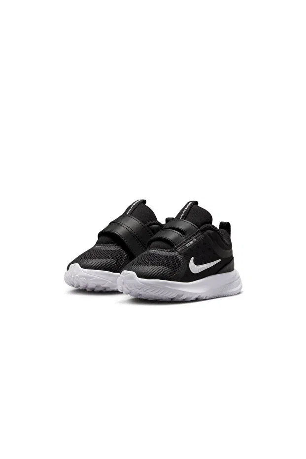 Детские повседневные кроссовки для девочек с принтом Star Runner 5 Nike, Black/White