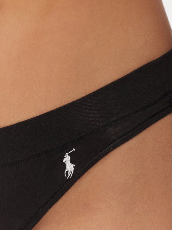 Трусы-танга Polo Ralph Lauren, черный — фото 3