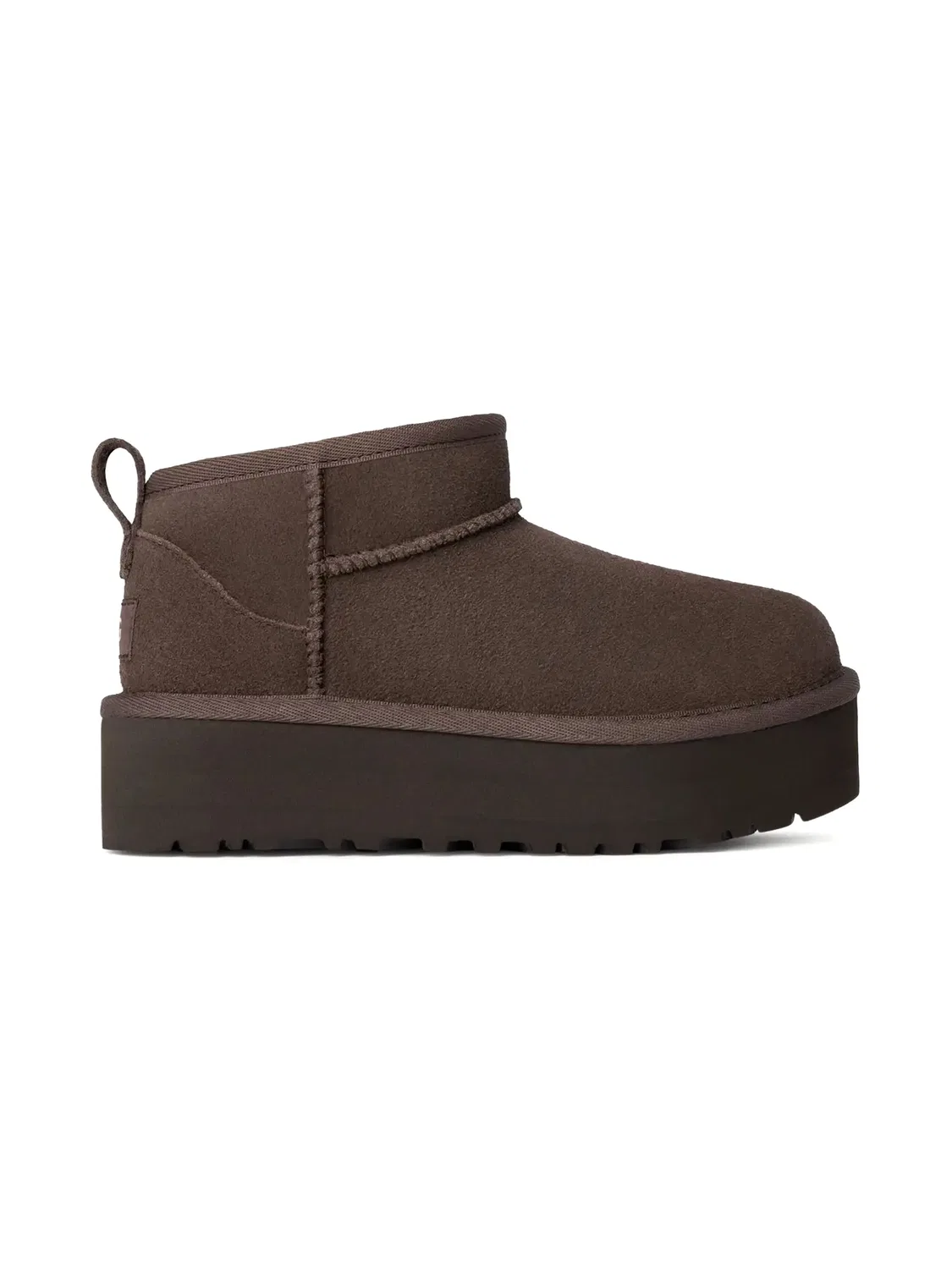 UGG Детские ботинки Classic Ultra Mini коричневые — фото 4