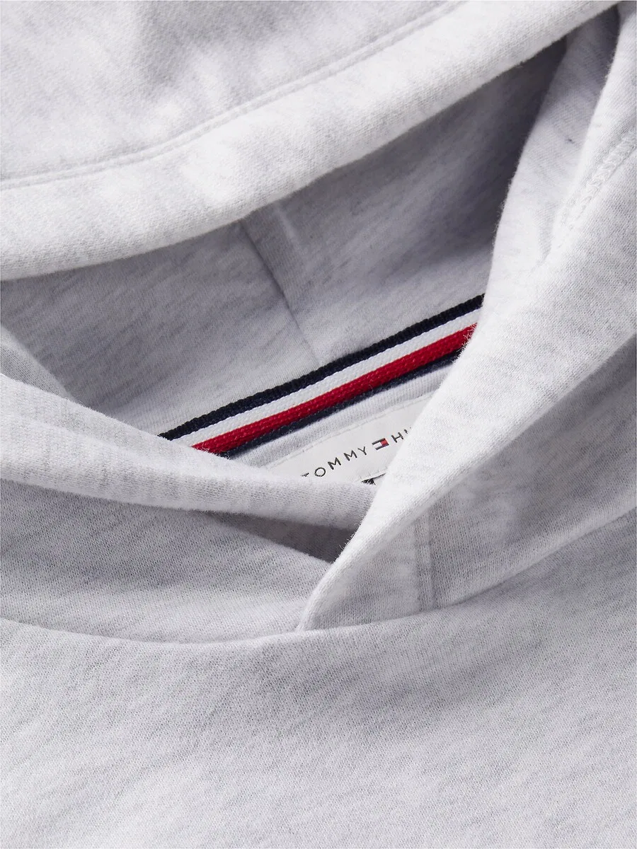 Толстовка TOMMY HILFIGER серого цвета с пятнистым рисунком — фото 2