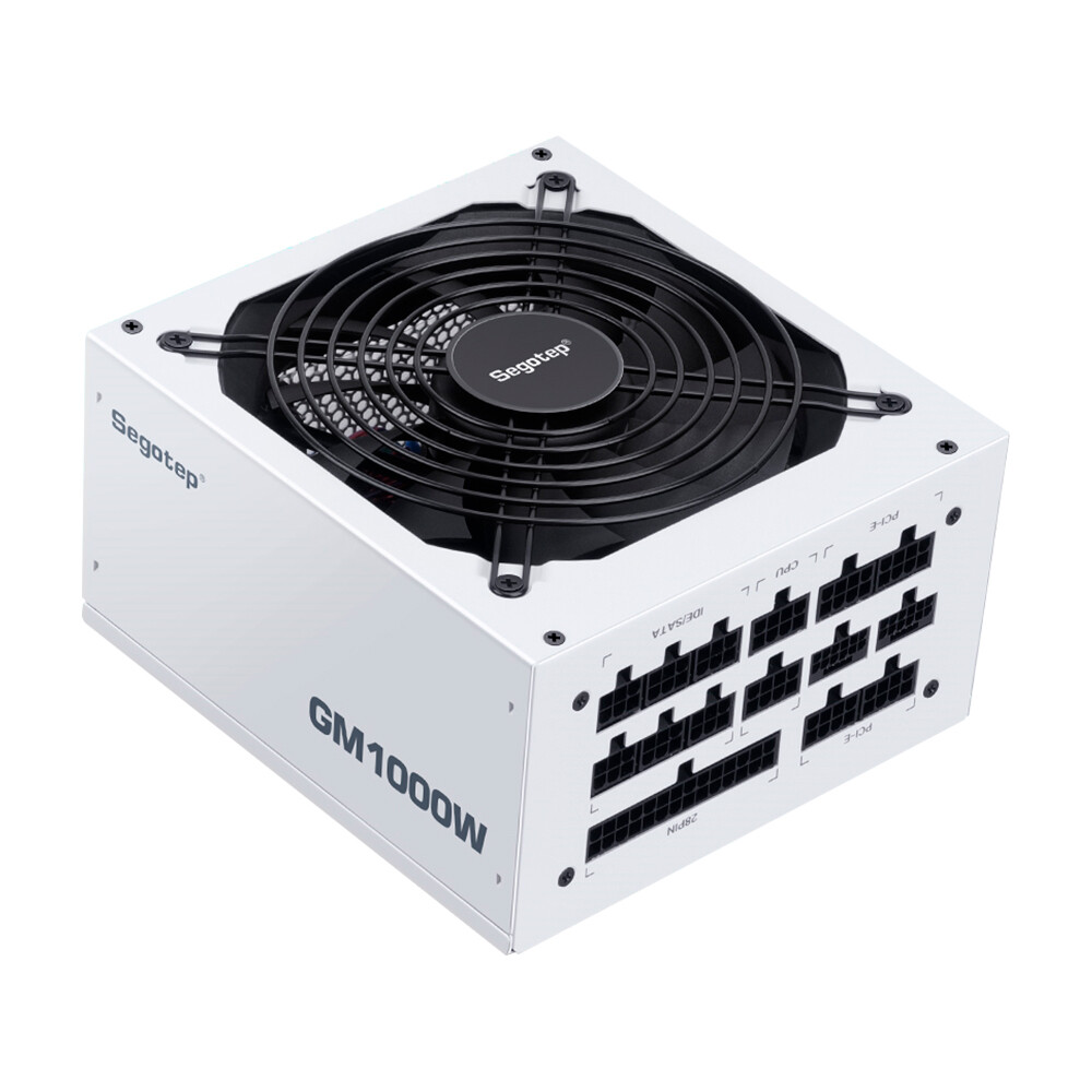 

Блок питания Colorful Segotep GM1000W, 1000 Вт, белый