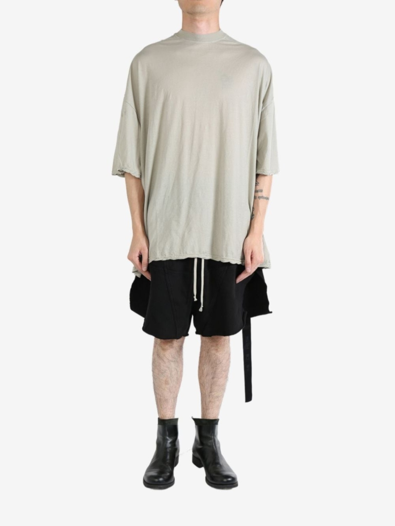 

Футболка Рика Оуэнса DRKSHDW Tommy T Rick Owens Drkshdw, серый