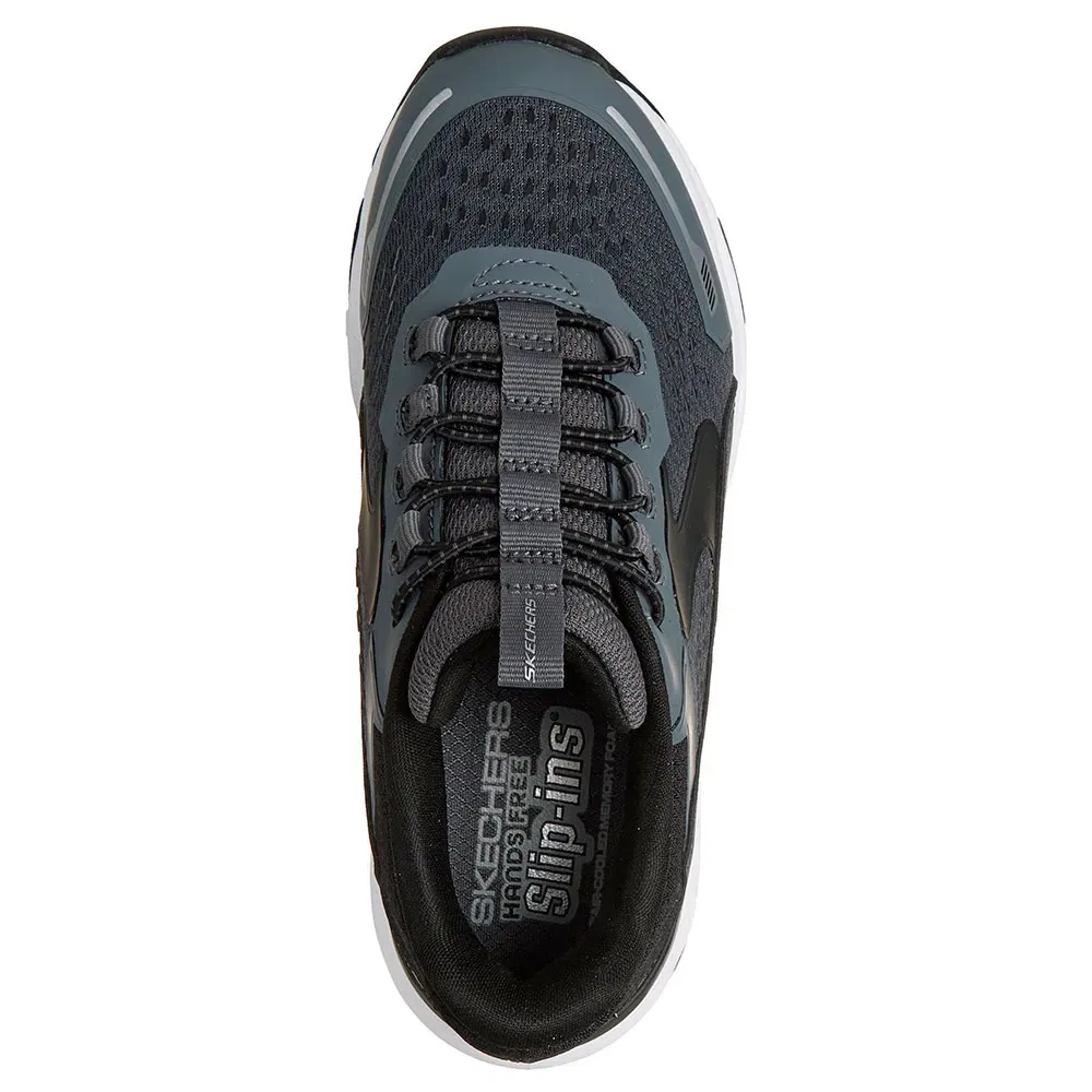 Детские кроссовки для мальчиков с технологией Glide-Step Plus Vista-Lane Skechers, Grey — фото 4