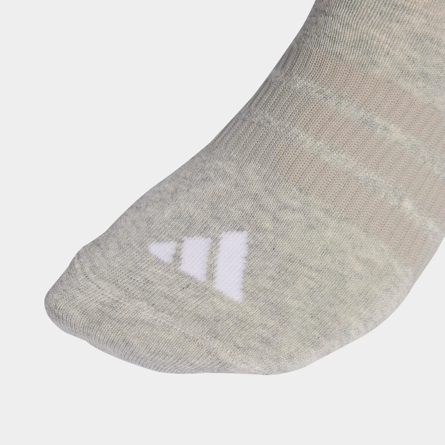 Женские спортивные носки 3 пары Adidas Performance, Medium Grey Heather/White/Black — фото 3