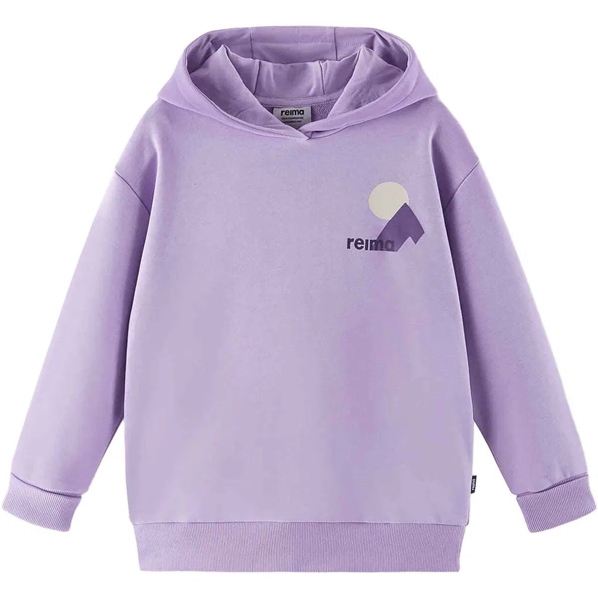 Детское худи с длинным рукавом Huppis hoodie Reima, Blooming Lilac — фото 3