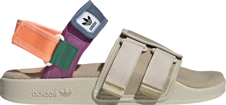 

Сандалии Adidas Adilette Sandal 4.0 'Beige Tone Aluminium', коричневый