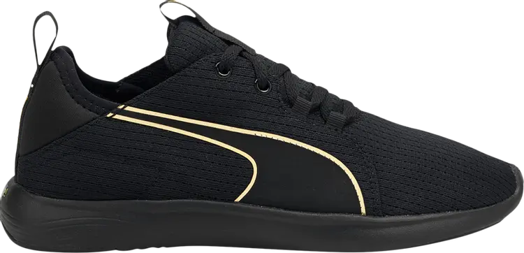 

Кроссовки Puma Wmns Softride Vital Repel Black Team Gold, черный