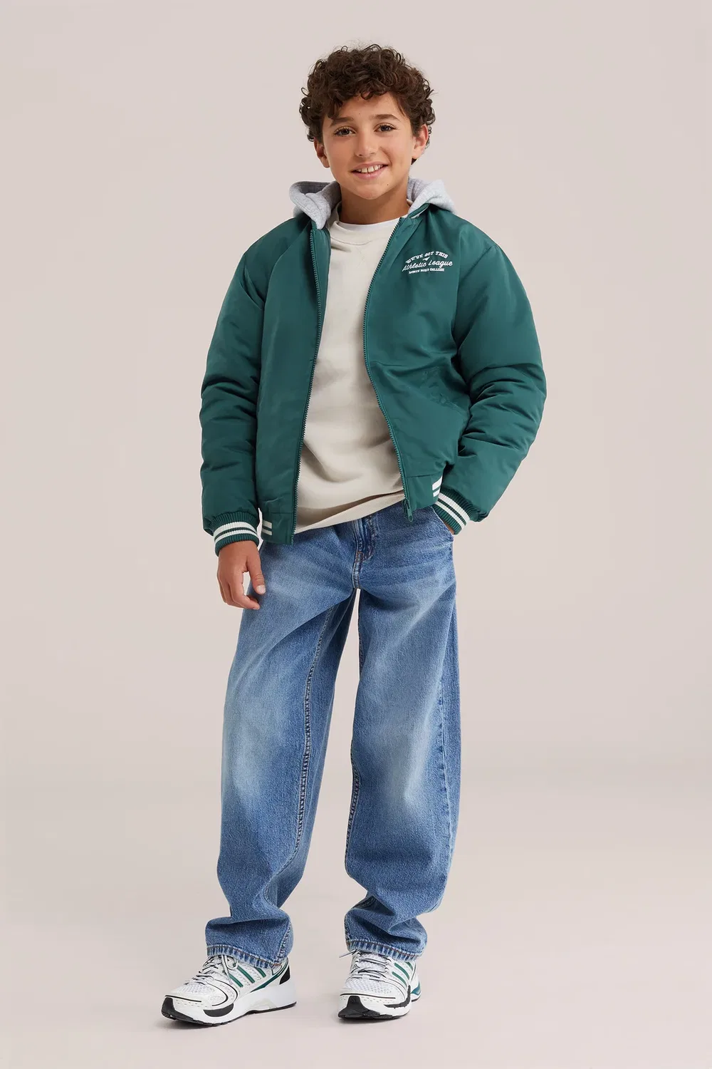 Легкая куртка We Fashion, Green