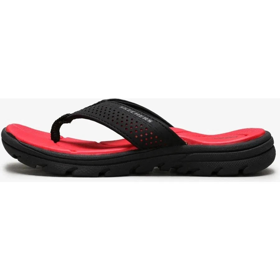 Детские шлепанцы с закрытым носком Supreme-Pool Days Skechers, Черный