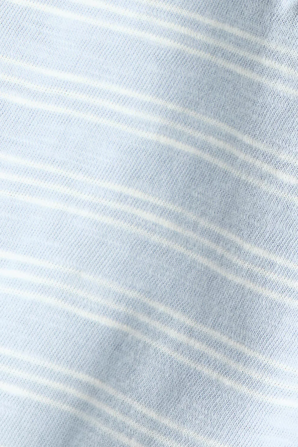 Хлопковый комбинезон с принтом H&M, Hellblau/Weiß Gestreift — фото 2