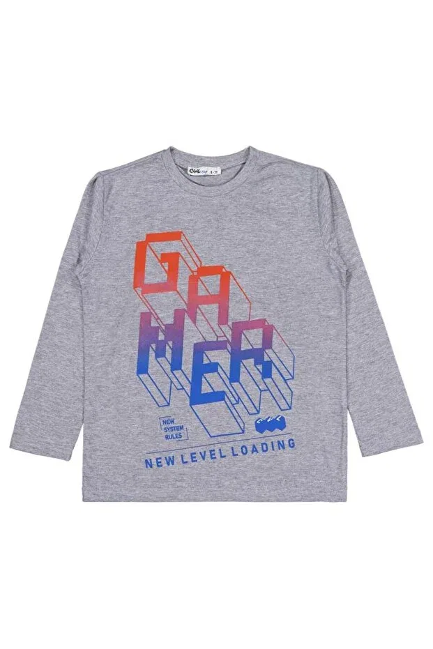 Детское худи для мальчиков с принтом Gamer Printed Civil Boys, Grimelanj