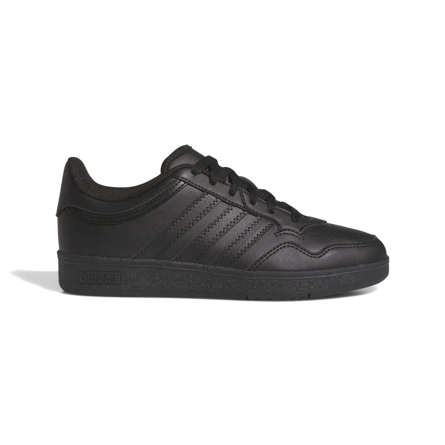 Детские кроссовки для мальчиков с принтом Hoops 4.0 Adidas, Core Black Core Black