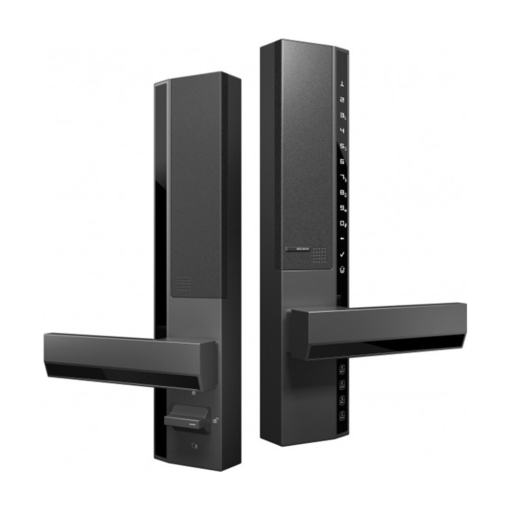 

Электронный замок Securam V8 Finger Vein, биометрический, черный/серый