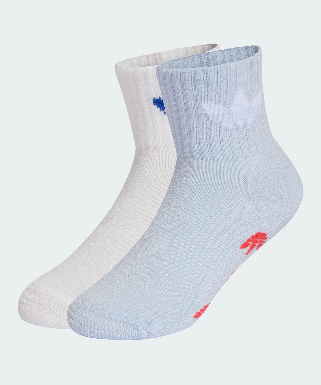 Детские носки с антискользящей подошвой, комплект из 2 пар Adidas Originals, Blue