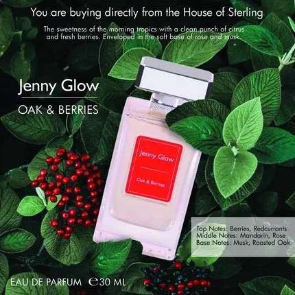 Парфюмерная вода Oak & Berries Jenny Glow, 30 мл